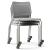 Wait Set of Conference Chairs, Chrome-Plated Four-Leg Steel Frame w/Castors