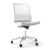Eva Task Chair w/Plastic Chair Body in White