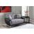 Duru Fabric/PU Storage Sleeper Loveseat