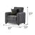 Summit Chenille Living Room Set