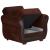 Sunrise Fabric Storage Living Room Set
