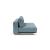 Supremax Deluxe Excess Lounger Fabric Sofa Bed