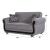 Surf Ave Fabric Storage Sleeper Loveseat