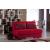 Twist Fabric Storage Sleeper Loveseat