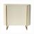 Timeless 2-Drawer Vinyl Upholstered Storage End Table