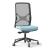 Wind High Mesh Back Swivel Office Armchair w/Castors
