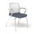 Wind 4-Leg Frame Office Conference Armchair