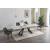 Swan Ceramic Extendable Table