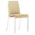 Moon Set of Conference Chairs w/Shell in Wood & Four-Leg Steel Frame
