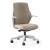 OFY Task Chair w/Non-Adjustable Armrests, Grey Frame