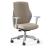 OFY Task Chair w/1D Adjustable Armrests, Grey Frame