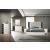 Bianca Leatherette Bedroom Set w/LED