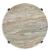 Tanidore Marble Wood Round Coffee Table Warm Brown