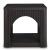 Yellink Wood Veneer Square End Table