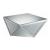 SM Diamond Mirrored Coffee Table