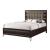 Tablita Fabric/Wood Tufted Panel Bed, Queen Size