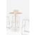 Tack Office Melamine High Table