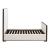 Tailor Fabric/Wood Platform Bed, King Size