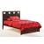 Spices Tamarind Wood K-Series High/Low Platform Bed, California King Size