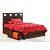 Spices Tamarind Wood K-Series High/Low Platform Bed