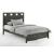 Spices Tamarind Wood K-Series High/Low Platform Bed, California King Size