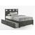 Spices Tamarind Wood K-Series High/Low Platform Bed