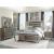 Tamsin Leatherette Storage Platform Bedroom Set with LED Lighting