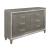 Tamsin Leatherette Storage Platform Bedroom Set with LED Lighting