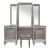 Tamsin Wood Vanity Desk with Mirror