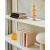 Tanca Straight Bookcase w/PET Acoustic Screen & 4 Shelves