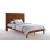 Spices Tarragon Wood P-Series High/Low Platform Bed, California King Size
