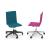 Moon Office Swivel Task Chair w/5 Star Base