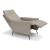 Tea Leather Power Reclining Armchair