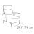 Tea Leather Power Reclining Armchair