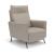Tea Leather Power Reclining Armchair