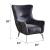 Tetra Velvet Living Room Set