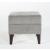 Theo Fabric Accent Armchair w/Storage Ottoman