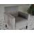 Theo Fabric Accent Armchair w/Storage Ottoman