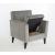 Theo Fabric Accent Armchair w/Storage Ottoman