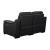 Thompson Leather Loveseat w/2 Power Recliners
