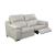 Thompson Leather Loveseat w/2 Power Recliners