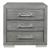 Tiffany MDF/Wood Nightstand w/3 Drawers