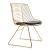 Tiger Metal Dining Chair w/Wire Base