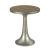 Timber Forge Round Wood/Metal Chairside Table