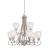 Haven 9-Light Chandelier, Configuration 1