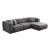 Picasso Fabric Convertible Right Arm Facing Sectional