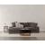 Plunge Polyester Reversible Sectional