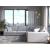 Toledo Polyester Fabric Customizable Sectional Sofa w/Track Arms & Back Roller Support