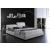 Tower Fabric/Ecoleather Storage Platform Bed