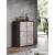 Travertine Premium Wood Veneer Bedroom Set with LED Light